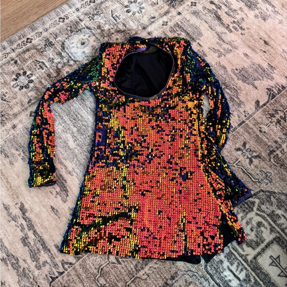 Multicolor Sequin Dress - Picture 2 of 3